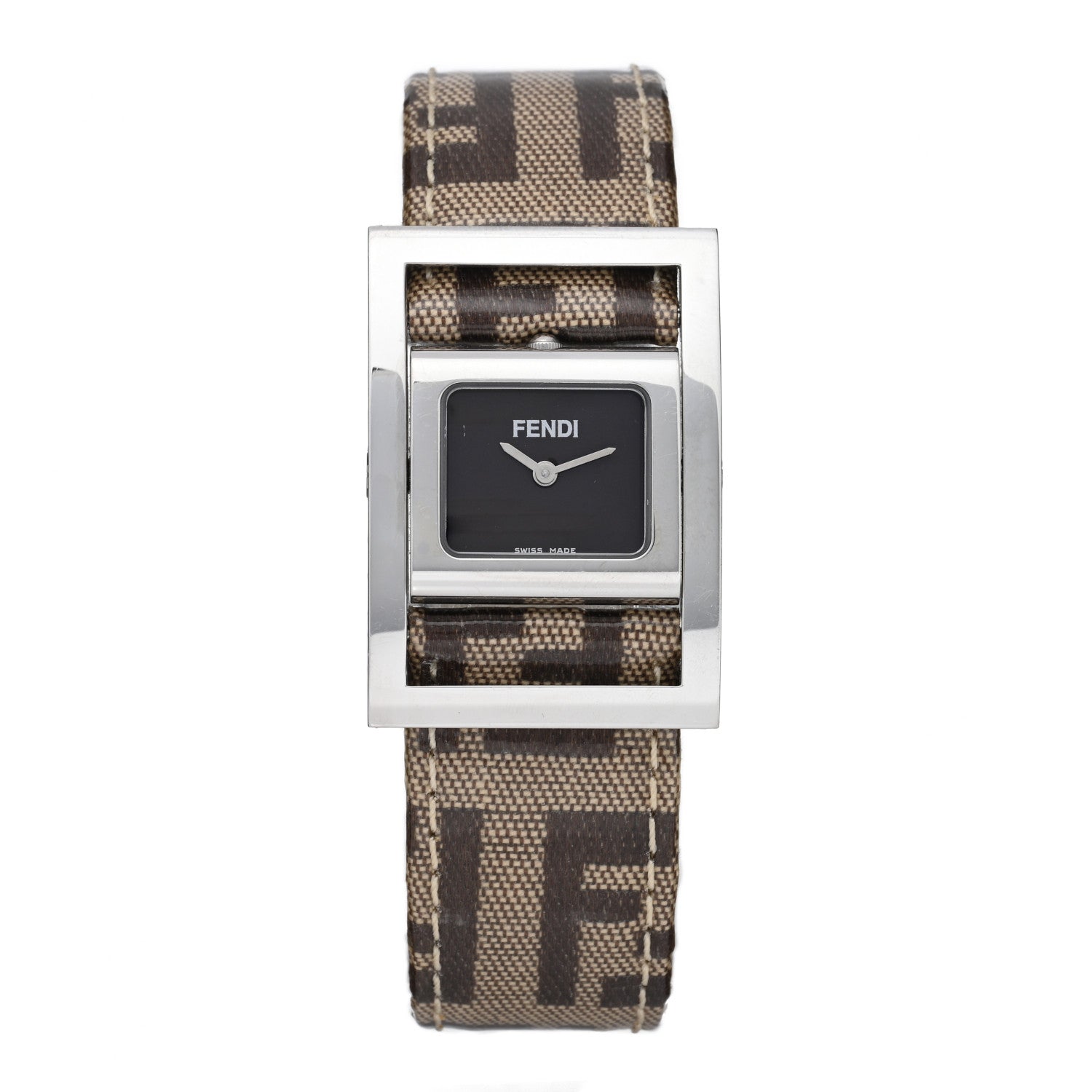 Fendi Stainless Steel Canvas 26mm 5010L Quartz Watch 1 of 4