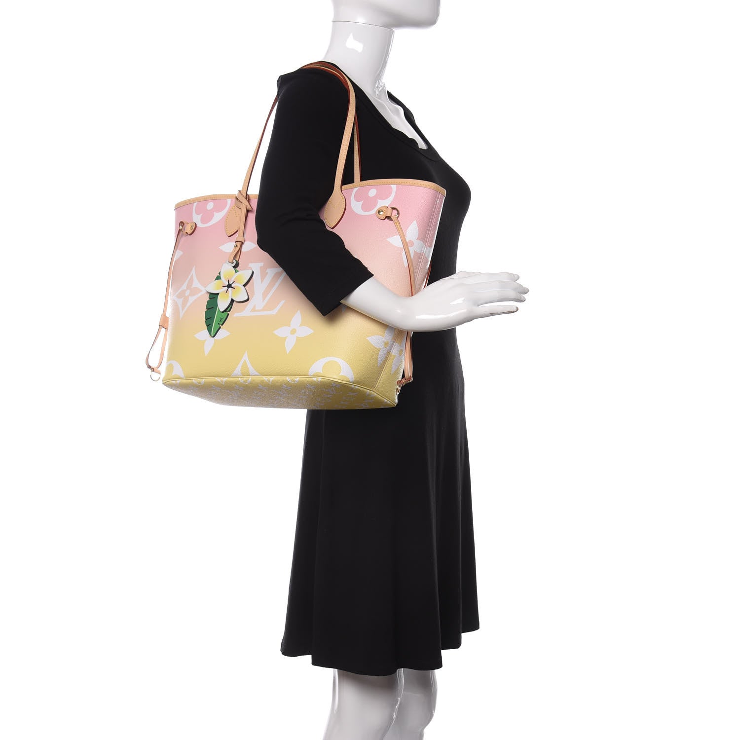 Louis Vuitton Monogram Giant By The Pool Neverfull MM Light Pink 2 of 9