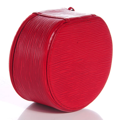 Louis Vuitton Epi Ecrin Bijoux 12cm Jewelry Box Rouge 3 of 6