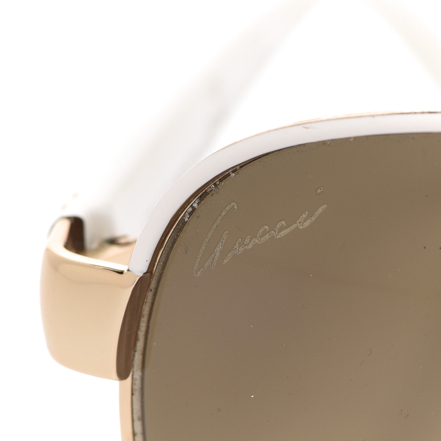 Gucci Aviator Sunglasses GG4239/S White Gold 7 of 8