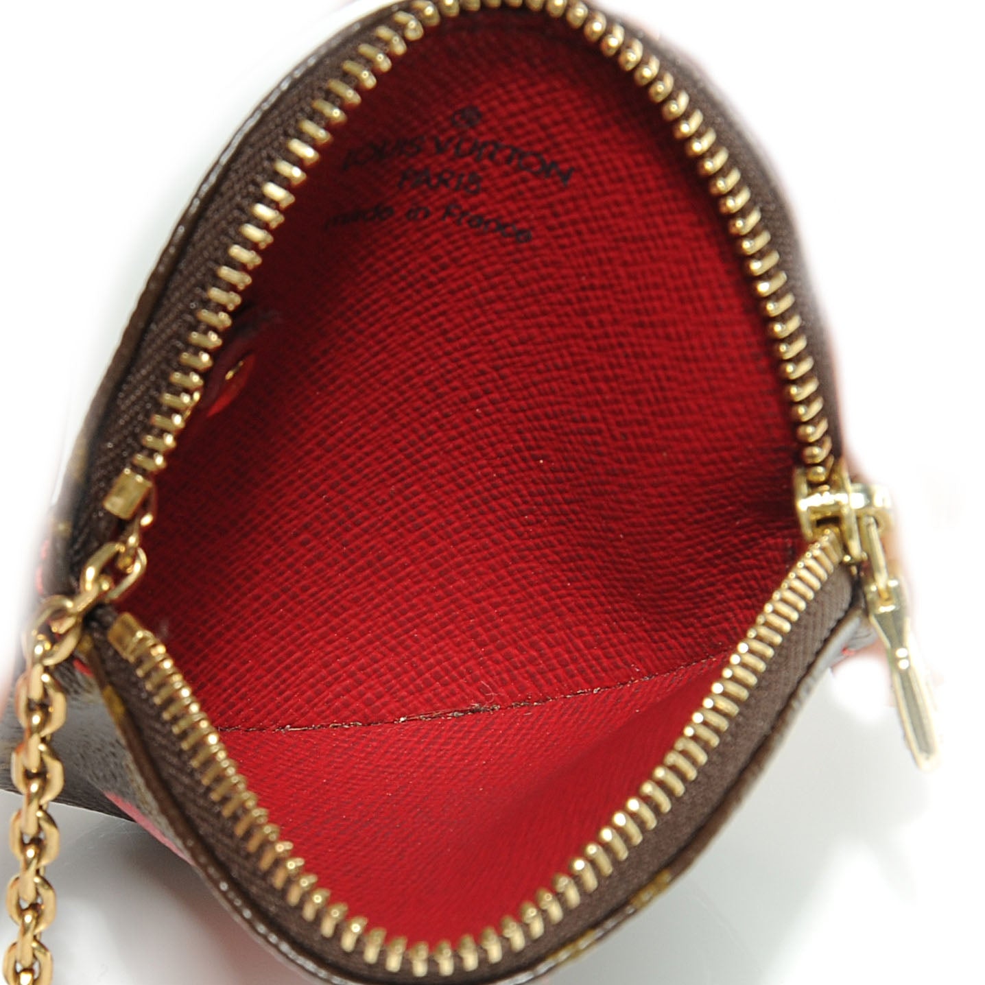 Monogram Cerises Round Coin Purse