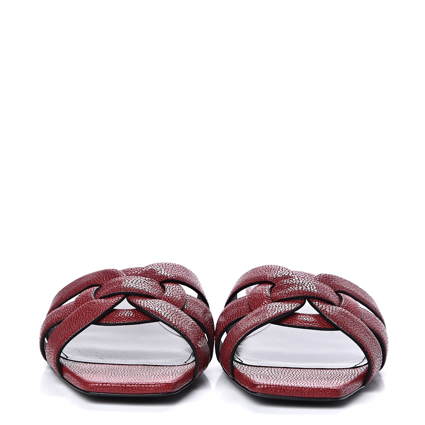 Grain De Poudre Nu Pied 05 Slide Sandals 39.5 Cordovan