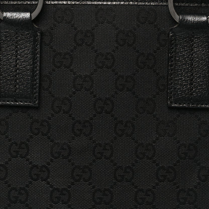 Gucci Monogram Medium Tote Black 8 of 10
