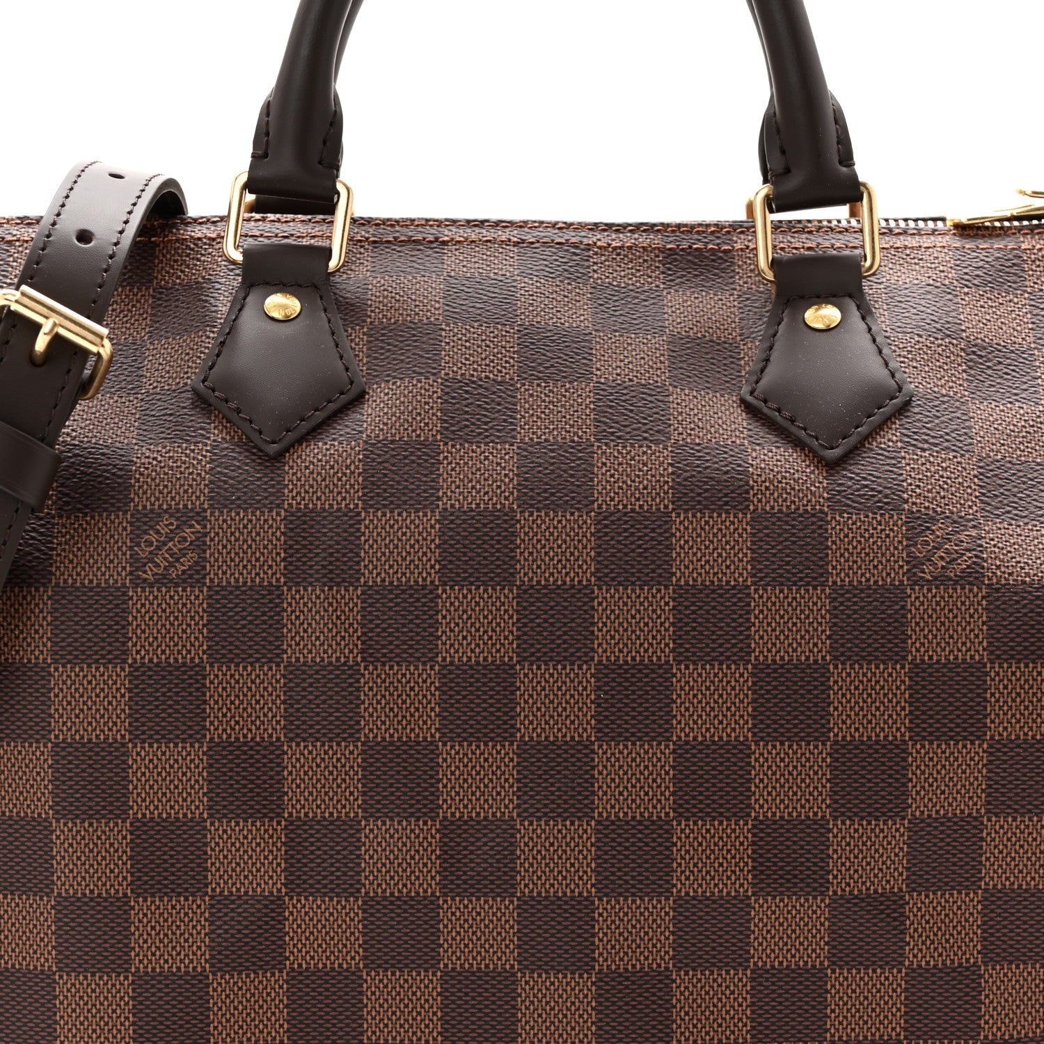 Louis Vuitton Damier Ebene Speedy Bandouliere 30 7 of 9