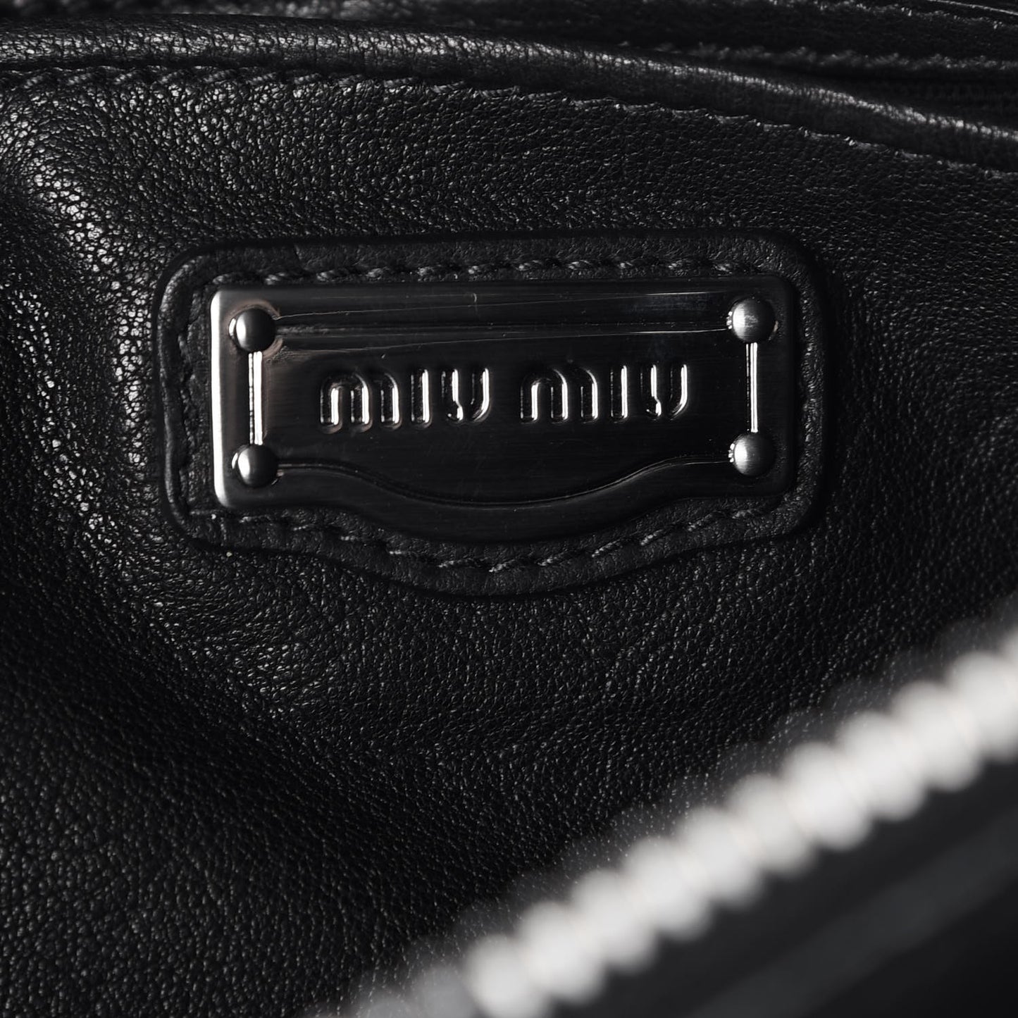 Nappa Monk Satchel Nero Black