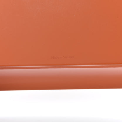 Hermes Lacquered Wood Chamonix Chakor PM Change Tray Orange 5 of 6