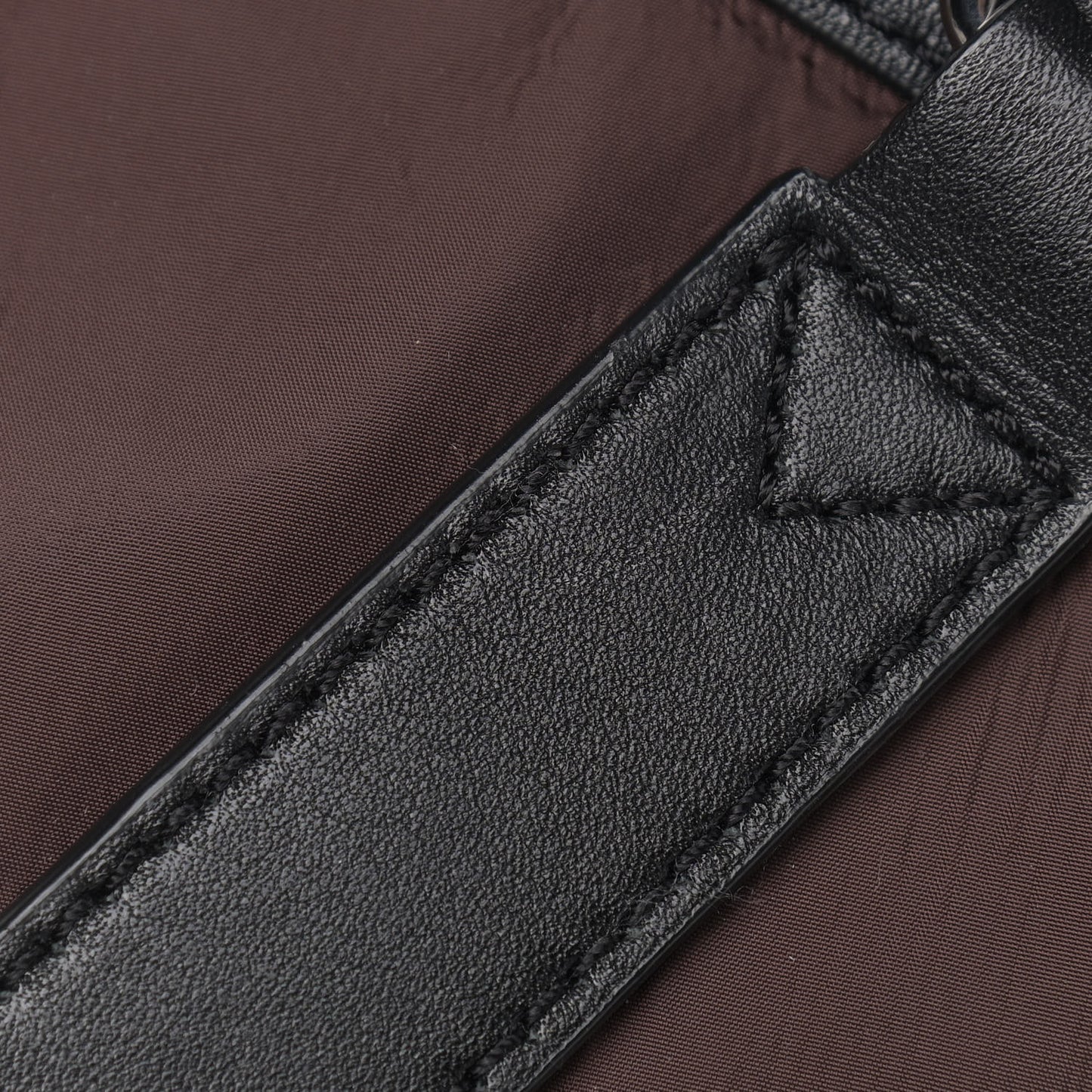 Nylon Small Buckleigh Packable Tote Brown