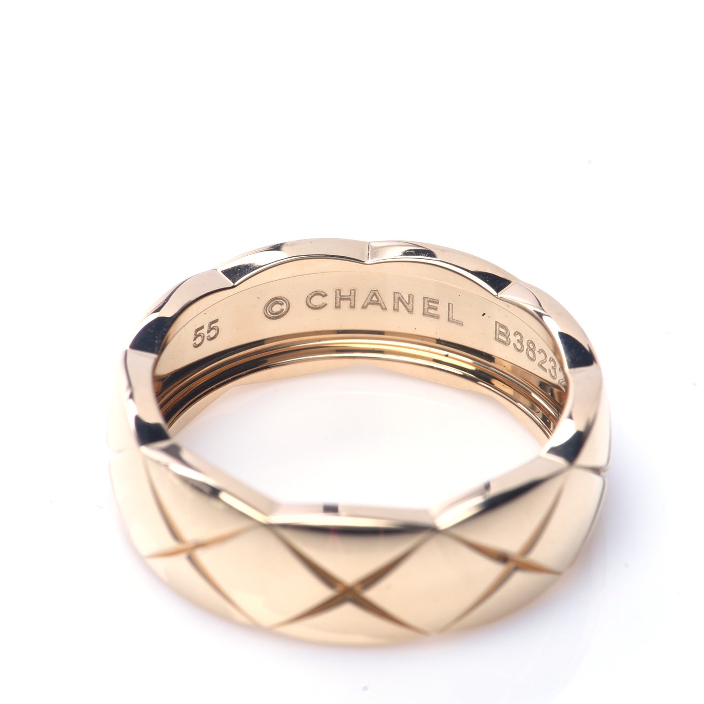 18K Yellow Gold Small Coco Crush Ring 55 7.25