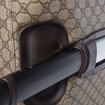 Gucci GG Plus Monogram Trolley Suitcase Dark Brown 17 of 26