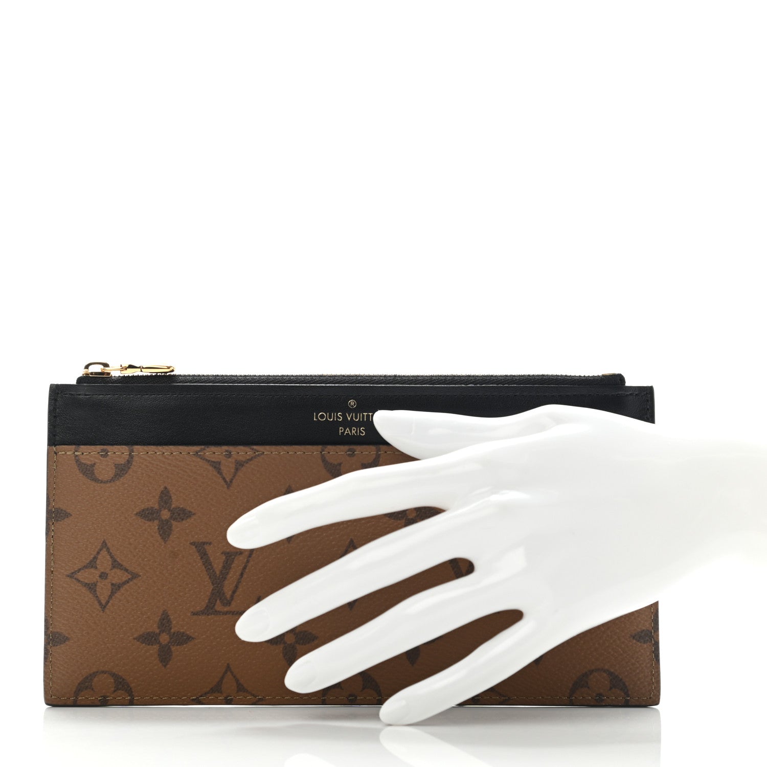Louis Vuitton Reverse Monogram Slim Purse 2 of 7