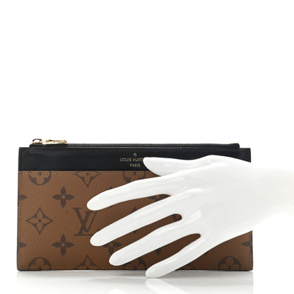 Louis Vuitton Reverse Monogram Slim Purse 2 of 7