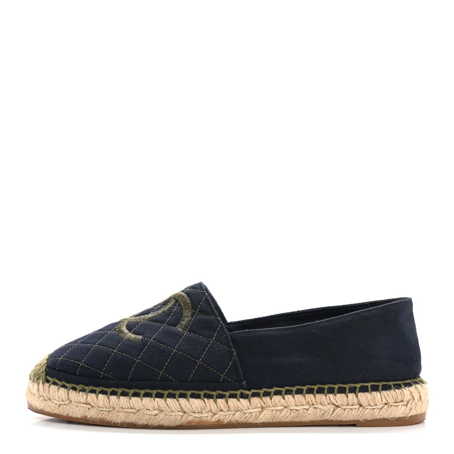 Fabric Biarritz CC Espadrilles 41 Blue Green