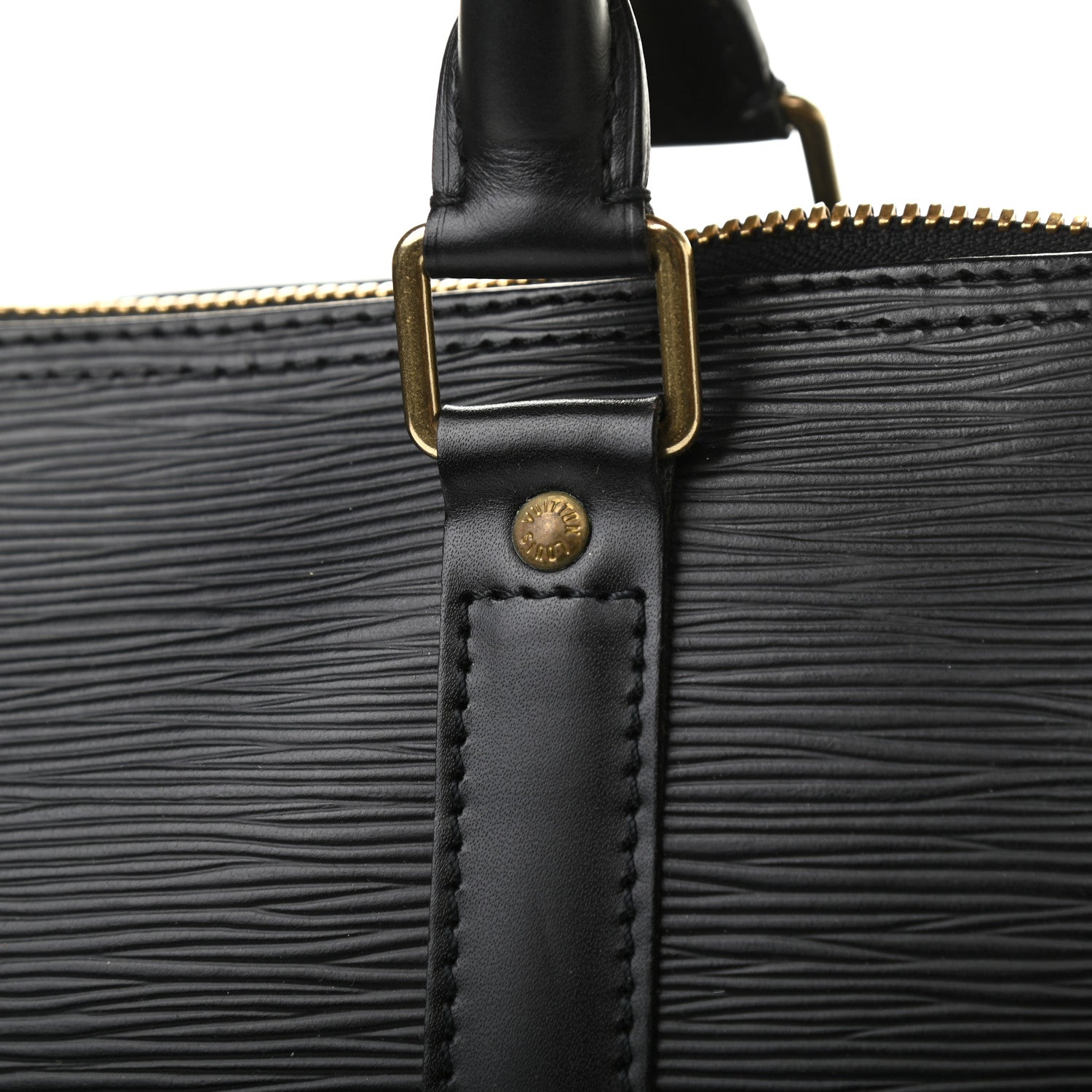 Louis Vuitton Epi Keepall 45 Black 14 of 26