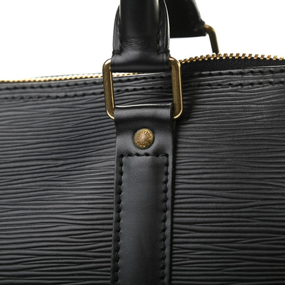 Louis Vuitton Epi Keepall 45 Black 14 of 26