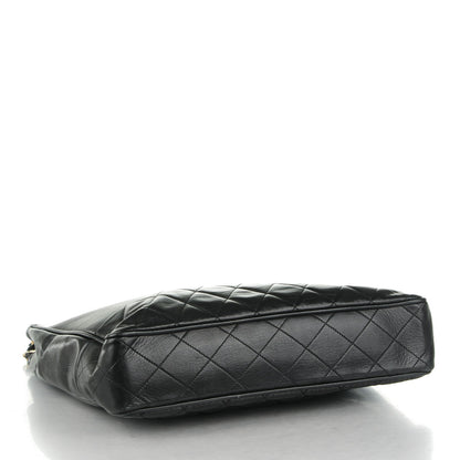 Chanel Lambskin Shopping Tote Black 4 of 8