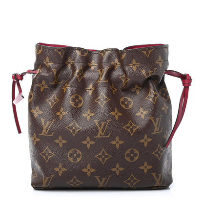Louis Vuitton Monogram Pouch Noe Fuchsia 1 of 4