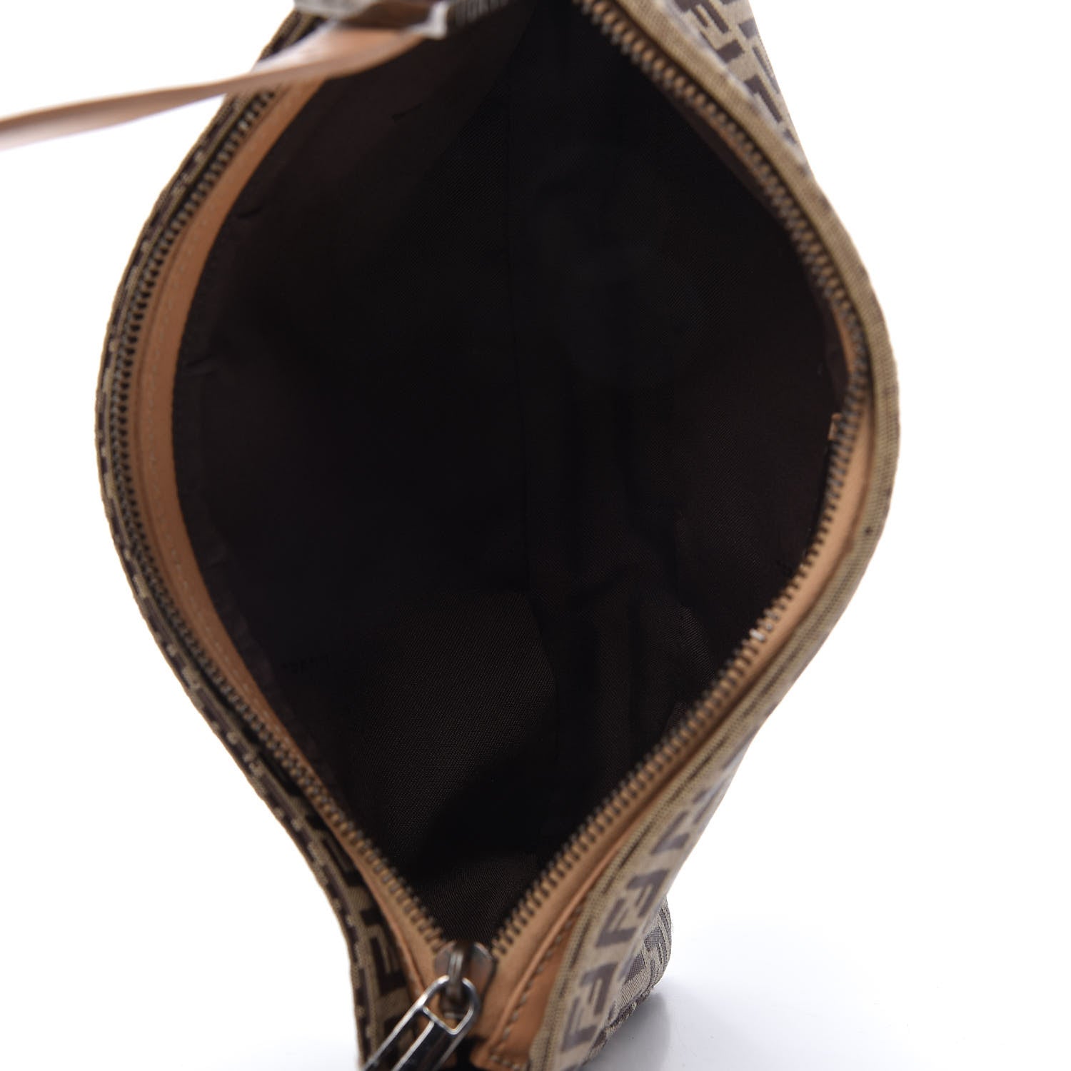 Fendi Zucchino Pochette Tan 5 of 9