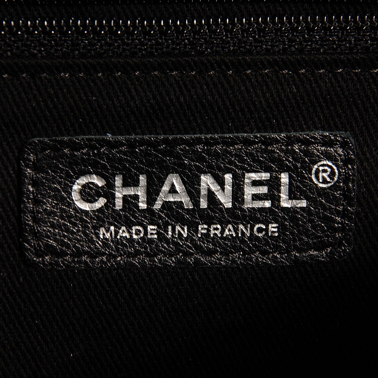 Chanel Calfskin Double Stitch Hamptons Clutch with Chain Black 6 of 8