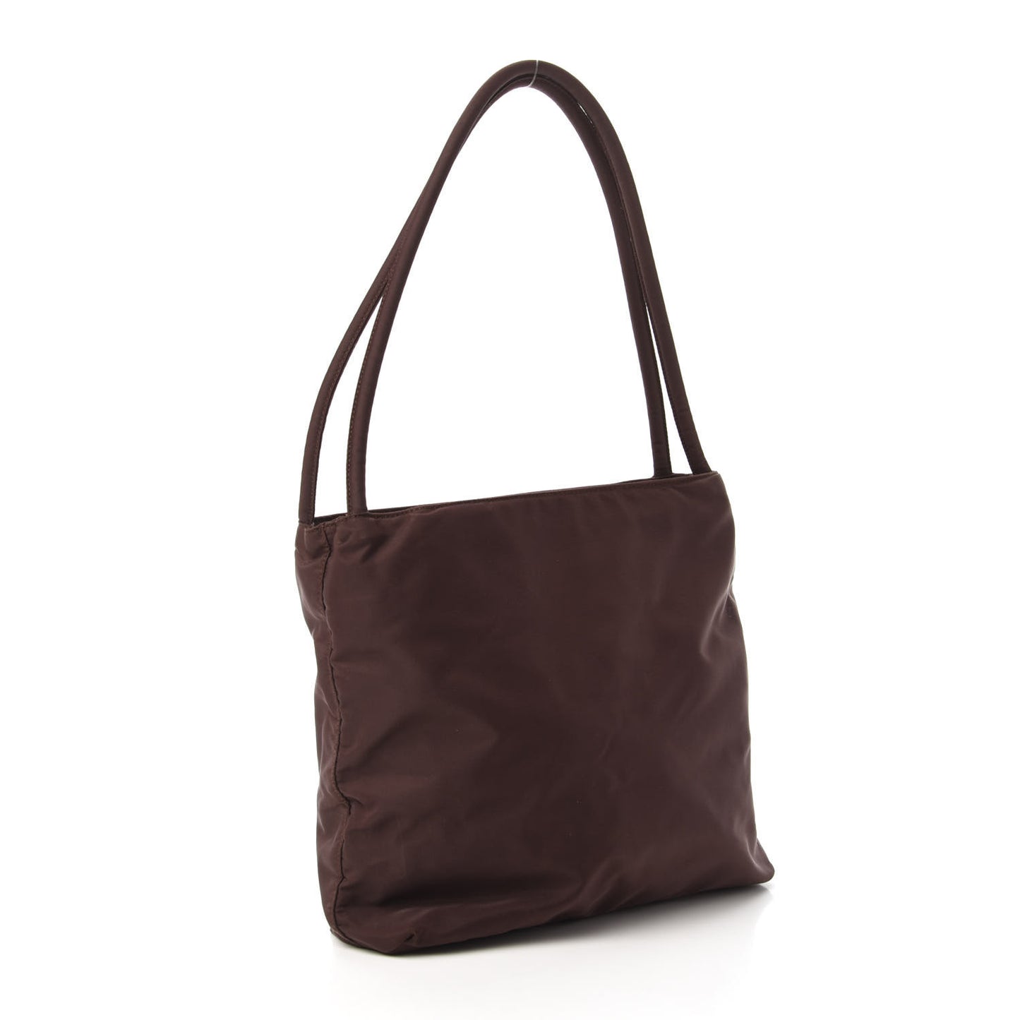 Tessuto Nylon Shoulder Bag Brown