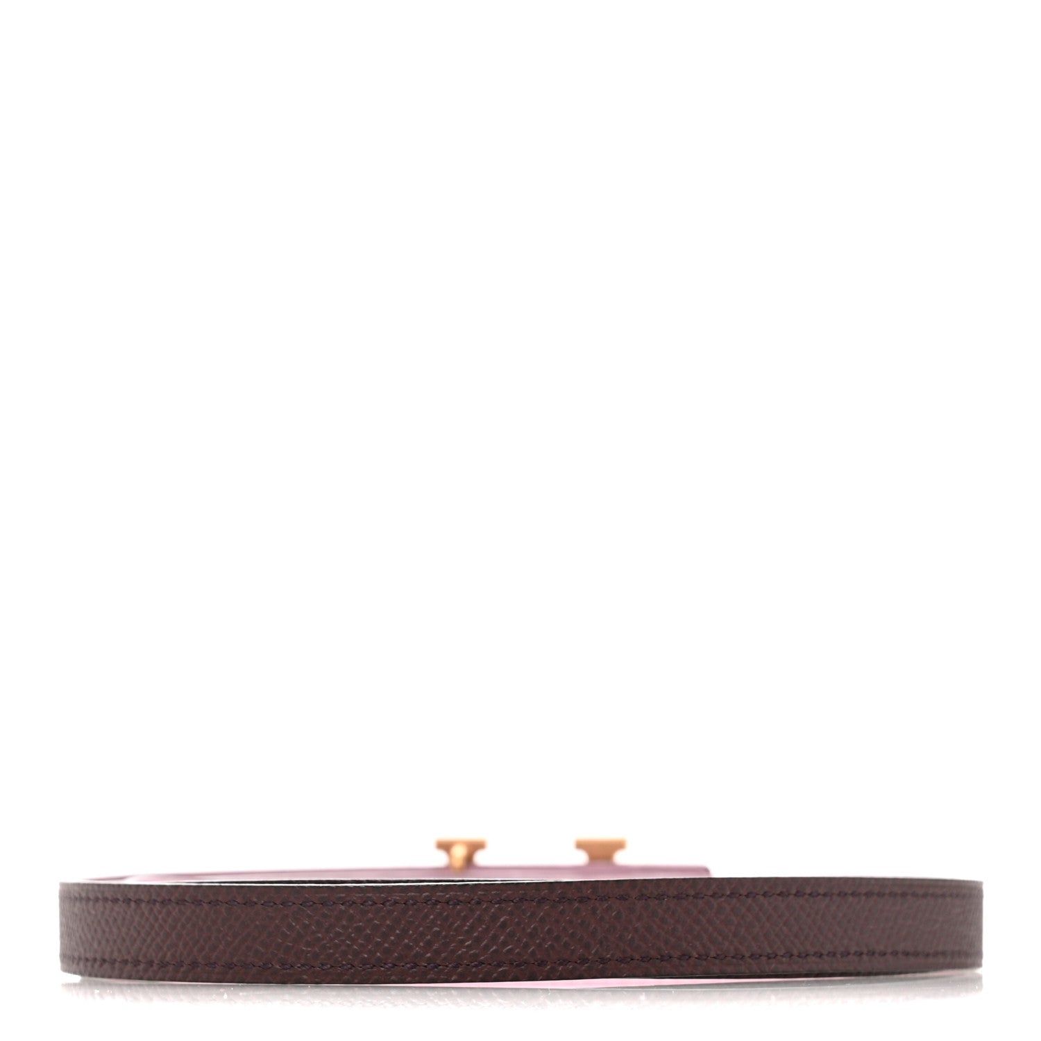Hermes Swift Epsom 13mm 5382 Rock Belt 80 Mauve Sylvestre Rouge Sellier 2 of 6