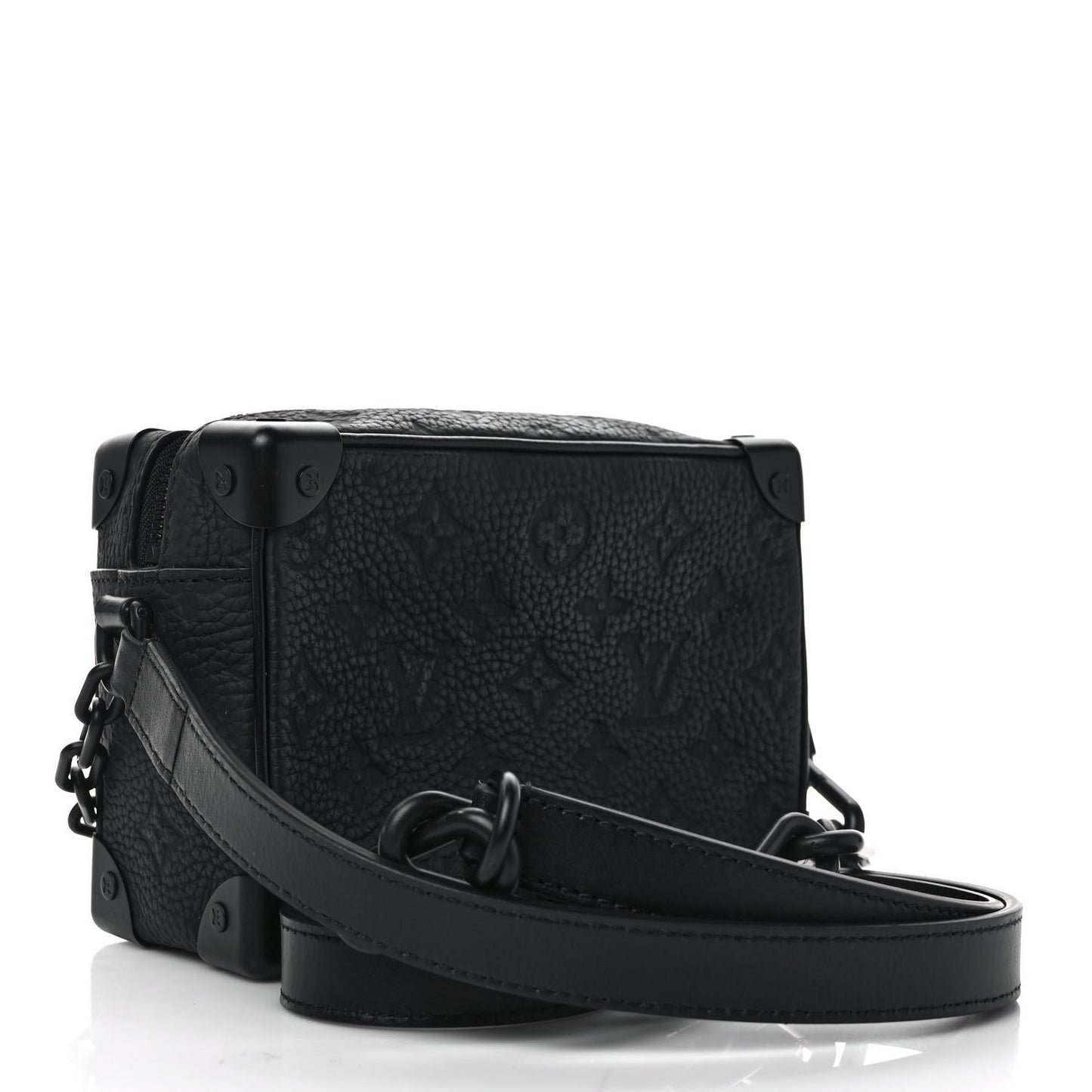 Taurillon Monogram Mini Soft Trunk Black