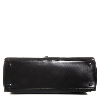 Hermes Box Toile Lakis Kelly 32 Black 5 of 24