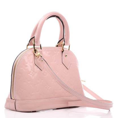 Louis Vuitton Vernis Alma BB Rose Ballerine 4 of 10