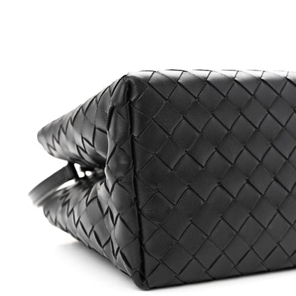 Bottega Veneta Nappa Intrecciato New Roma Tote Black 9 of 10