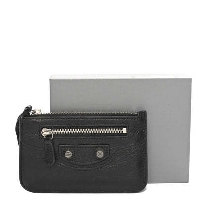 Balenciaga Agneau Le Cagole Coin Card Holder Black 10 of 10
