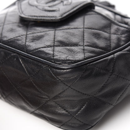 Chanel Lambskin Quilted Tassel Camera Case Black 10 of 14