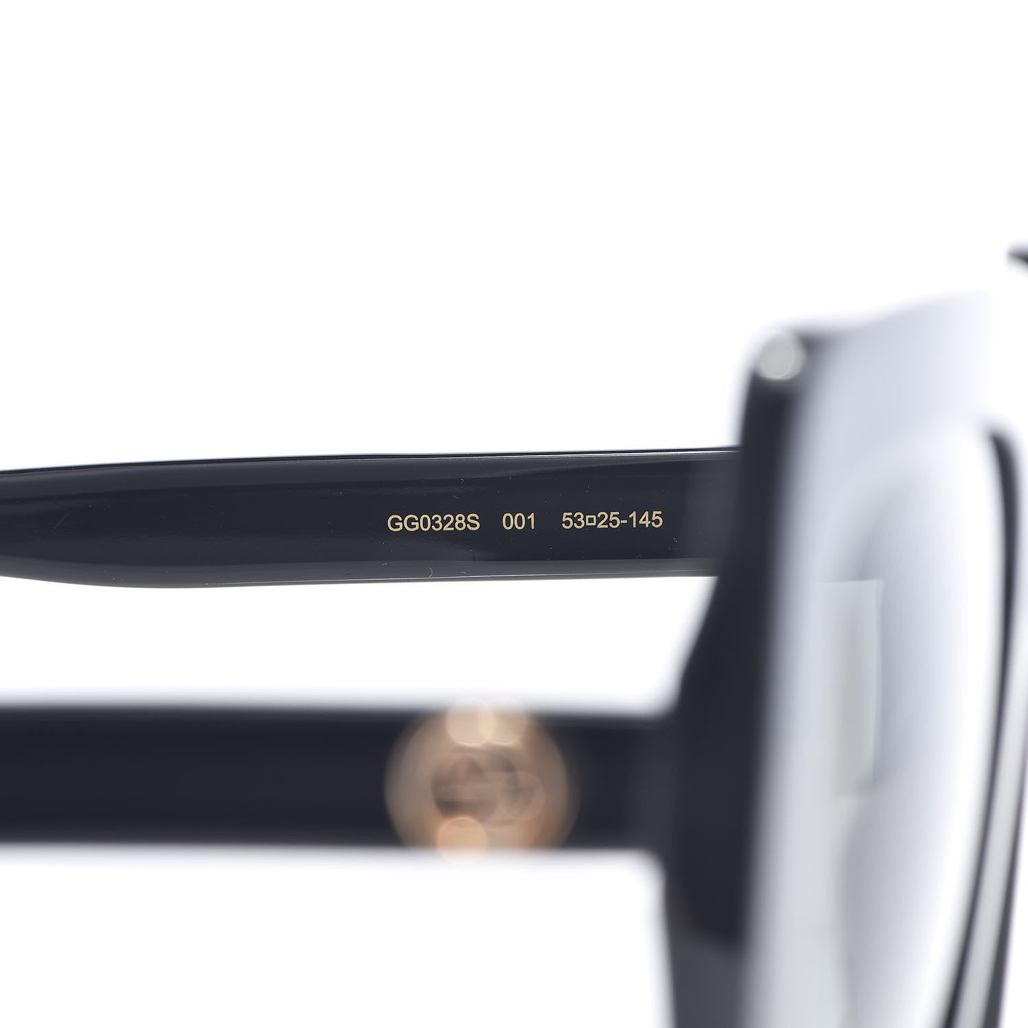 Gucci Acetate Oversize Sunglasses GG0328S Black 5 of 10