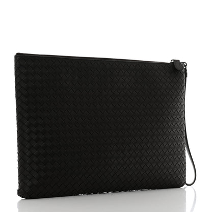 Bottega Veneta Nappa Intrecciato Large Zip Pouch 3 of 8