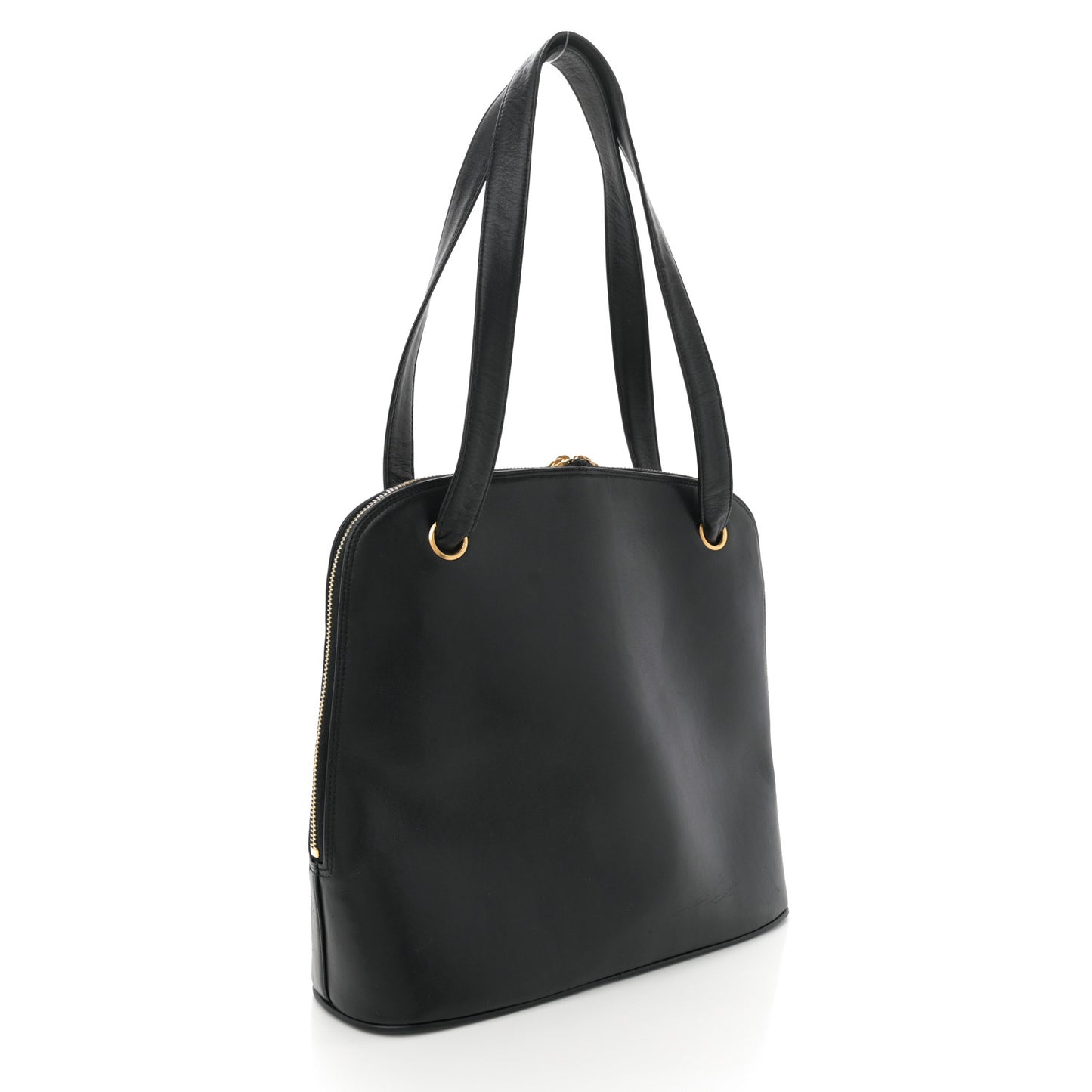Lambskin CC Shoulder Bag Black