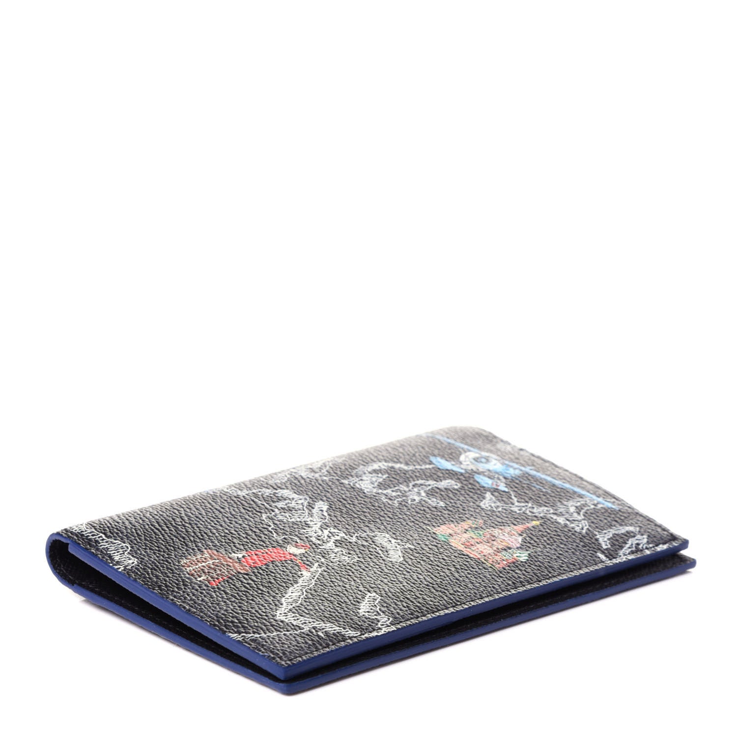 Louis Vuitton Damier Graphite Map Passport Cover 4 of 9