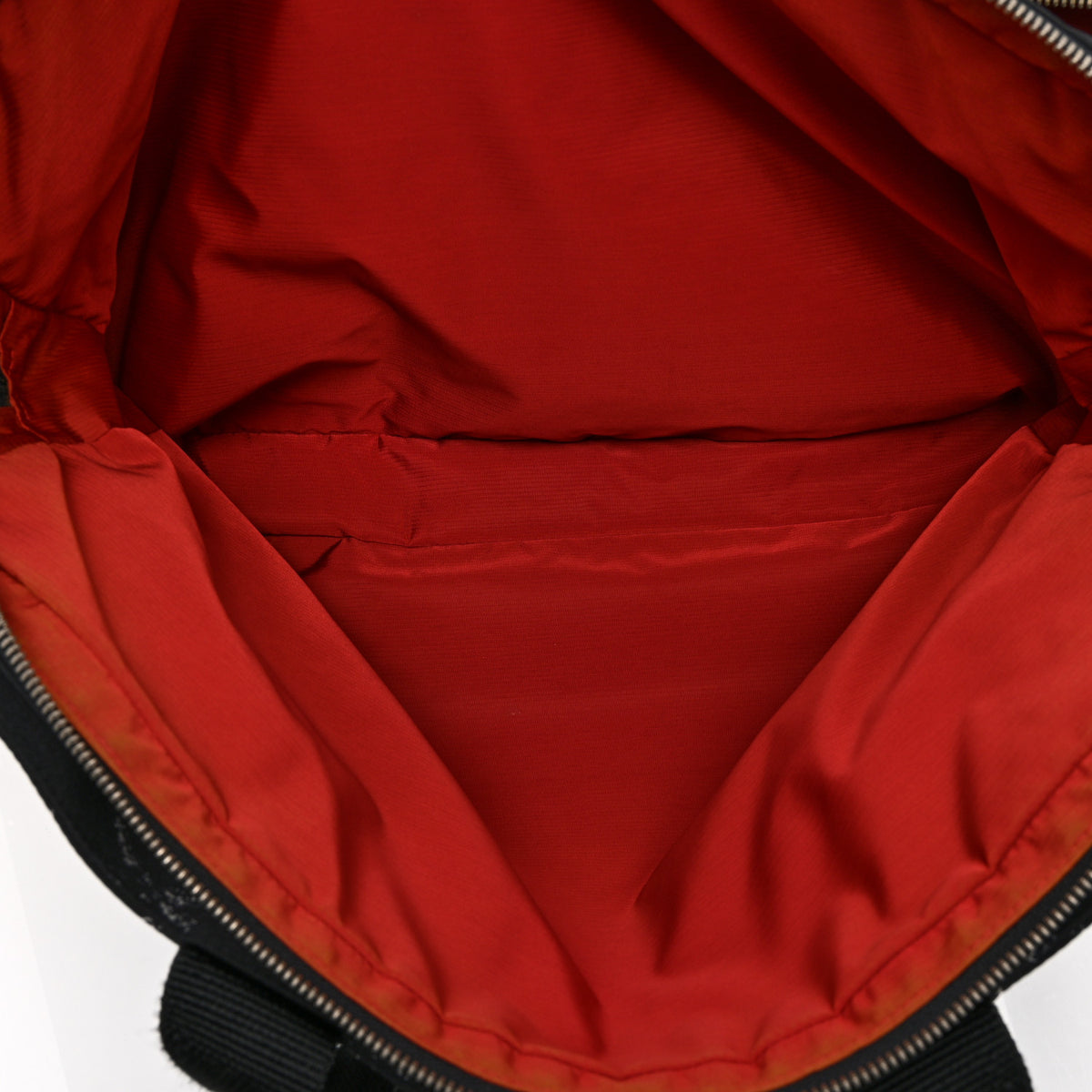 Nylon Travel Duffel Bag Black