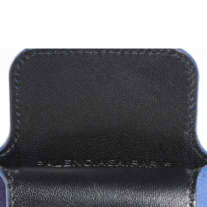 Balenciaga Agneau Giant Silver Hardware Smart Phone Case Bleuette 7 of 9