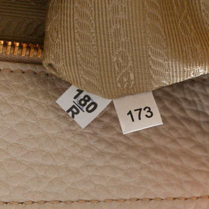 Prada Vitello Daino Tote Talco 8 of 13
