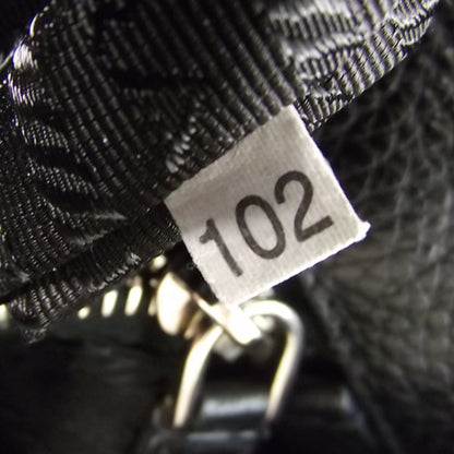 Prada Large Leather Tote Black 11 of 12