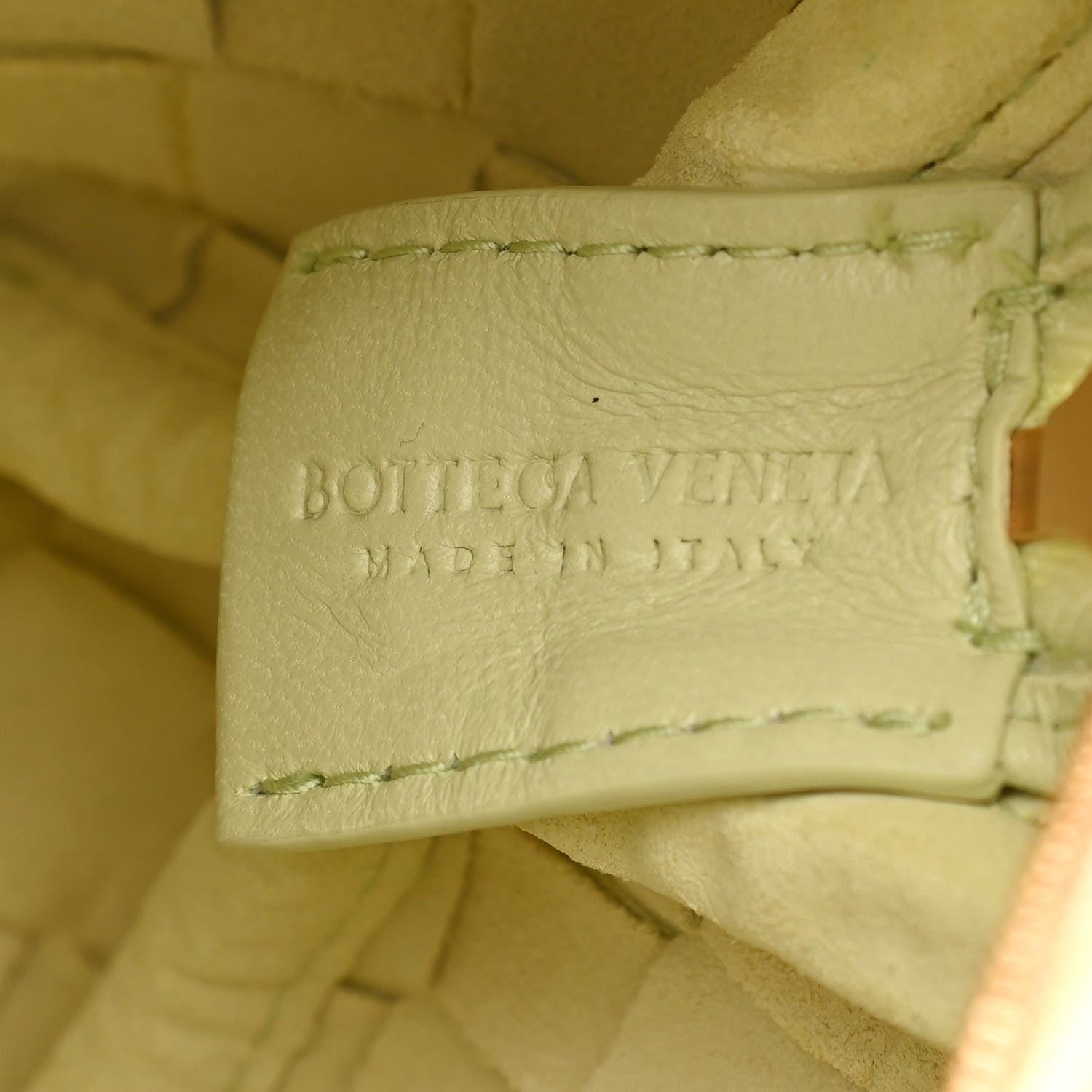 Bottega Veneta Nappa Intrecciato Mini Loop Camera Bag Lemon Washed 6 of 9