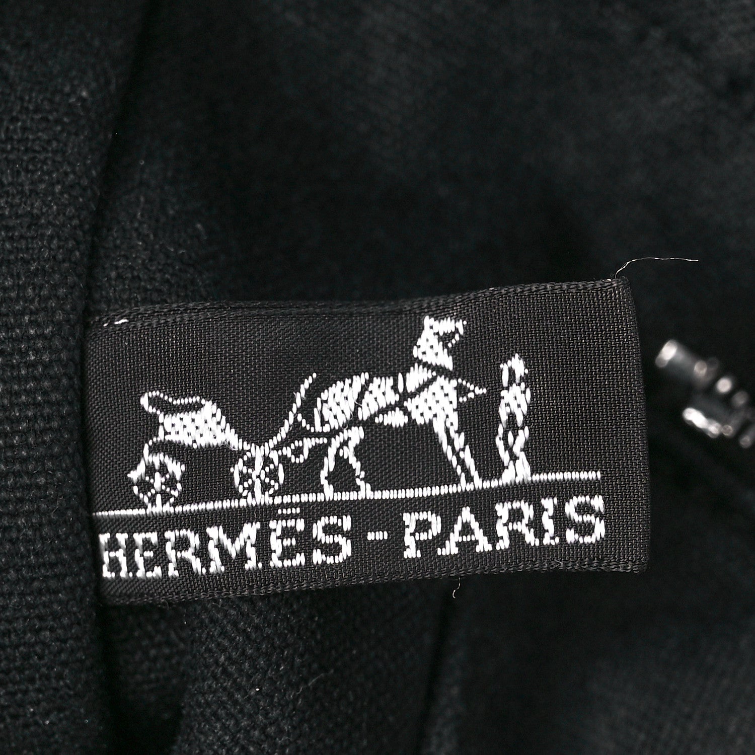 Hermes Canvas Fourre Tout MM Black 6 of 11