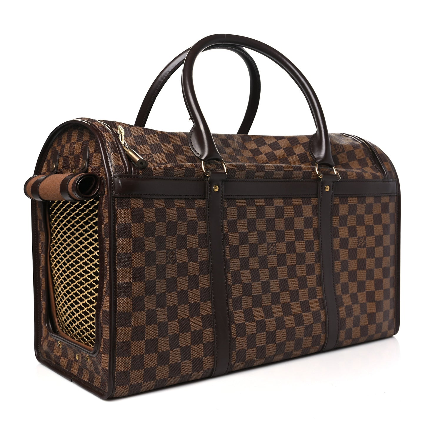 Damier Ebene Sac Chien 40 Pet Carrier
