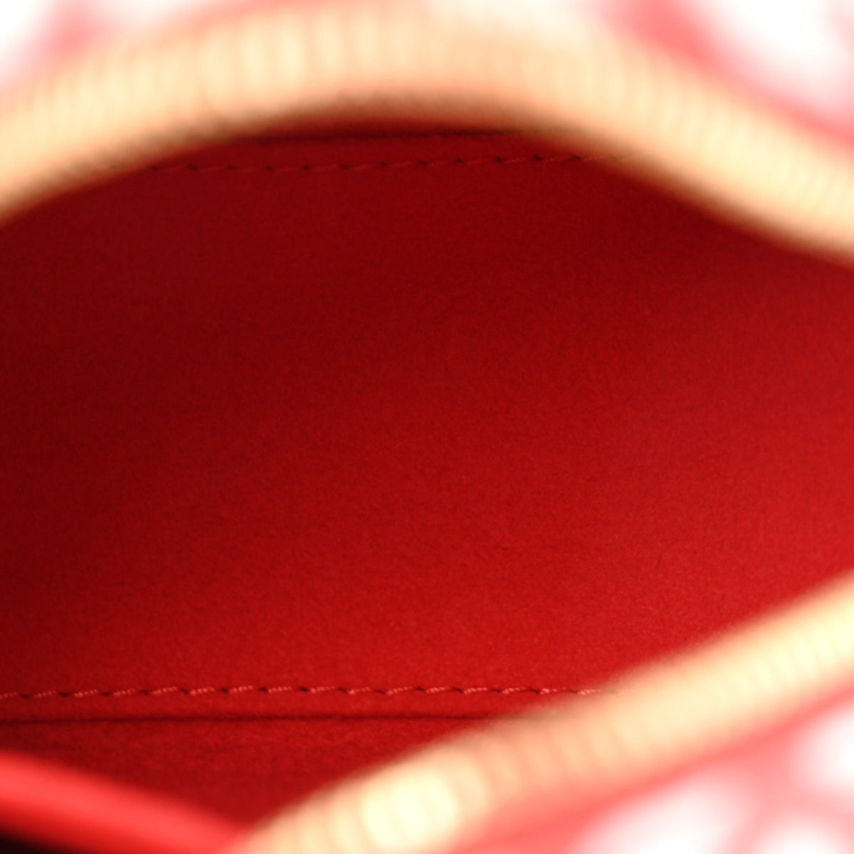 Louis Vuitton Monogram Giant Crafty Boite Chapeau Souple PM Rouge Rose Creme 5 of 12