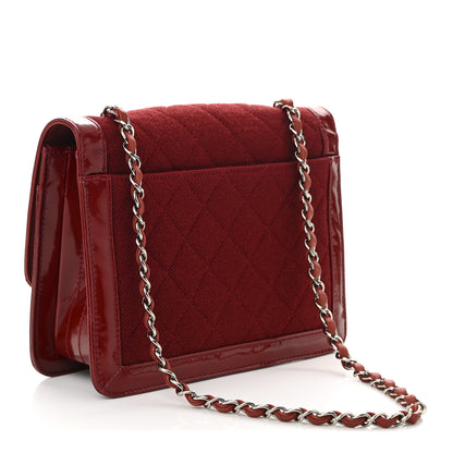 Chanel Jersey Patent Quilted 2.55 Reissue Flap Red 3 of 10