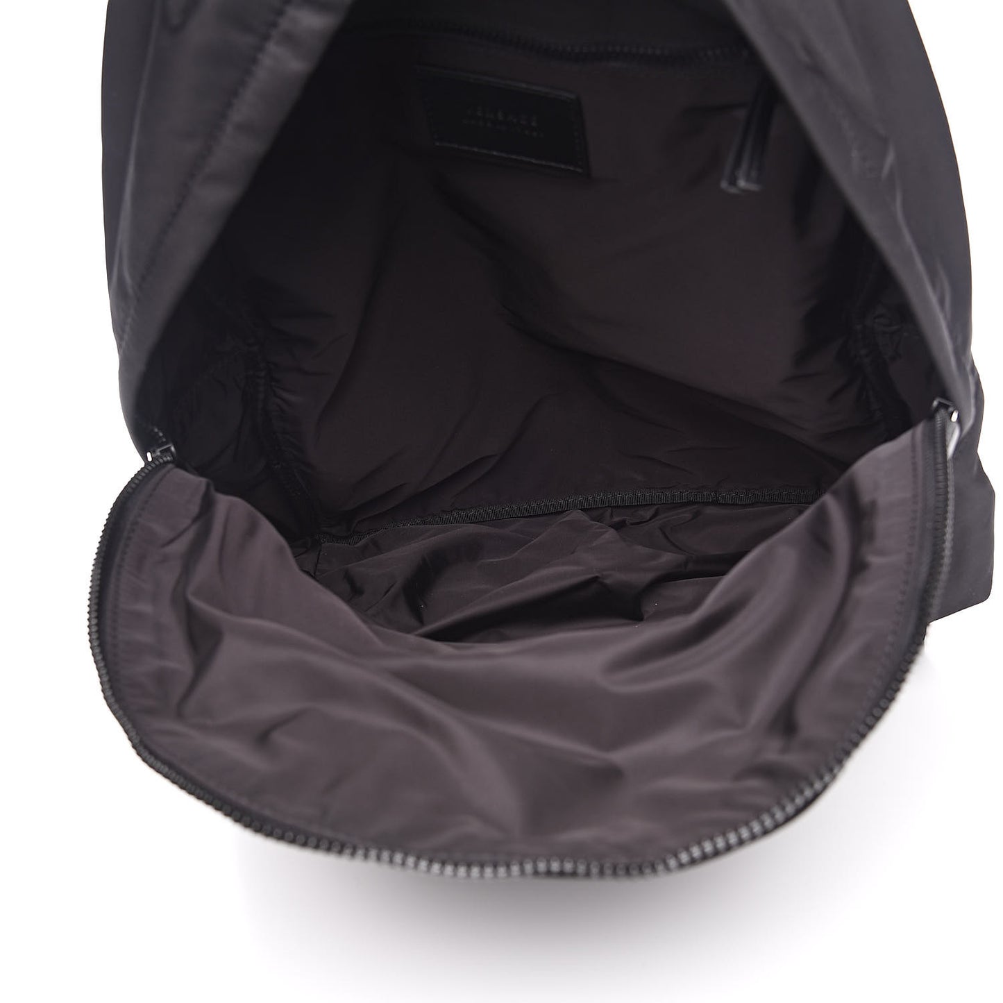 Nylon 90's Logo Backpack Black