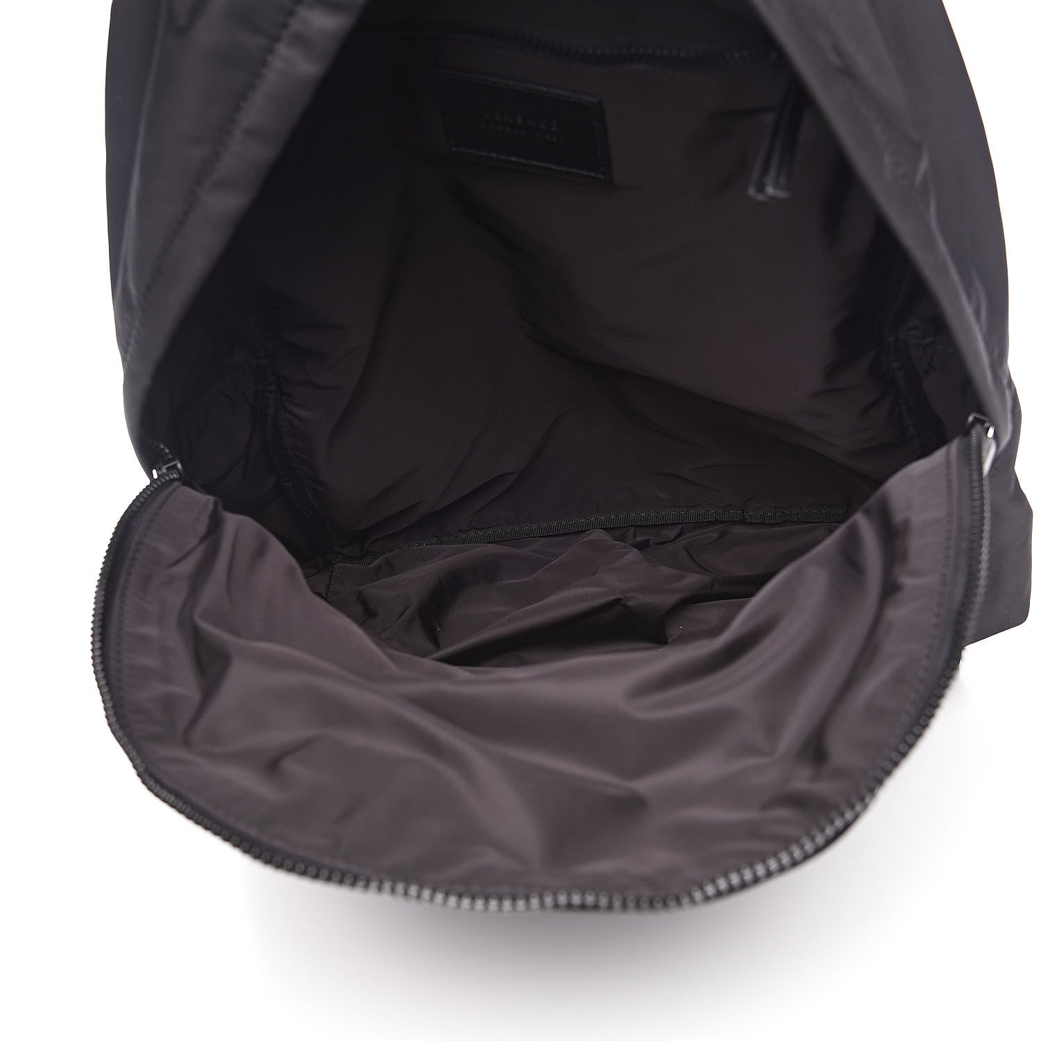 Versace Nylon 90's Logo Backpack Black 5 of 9
