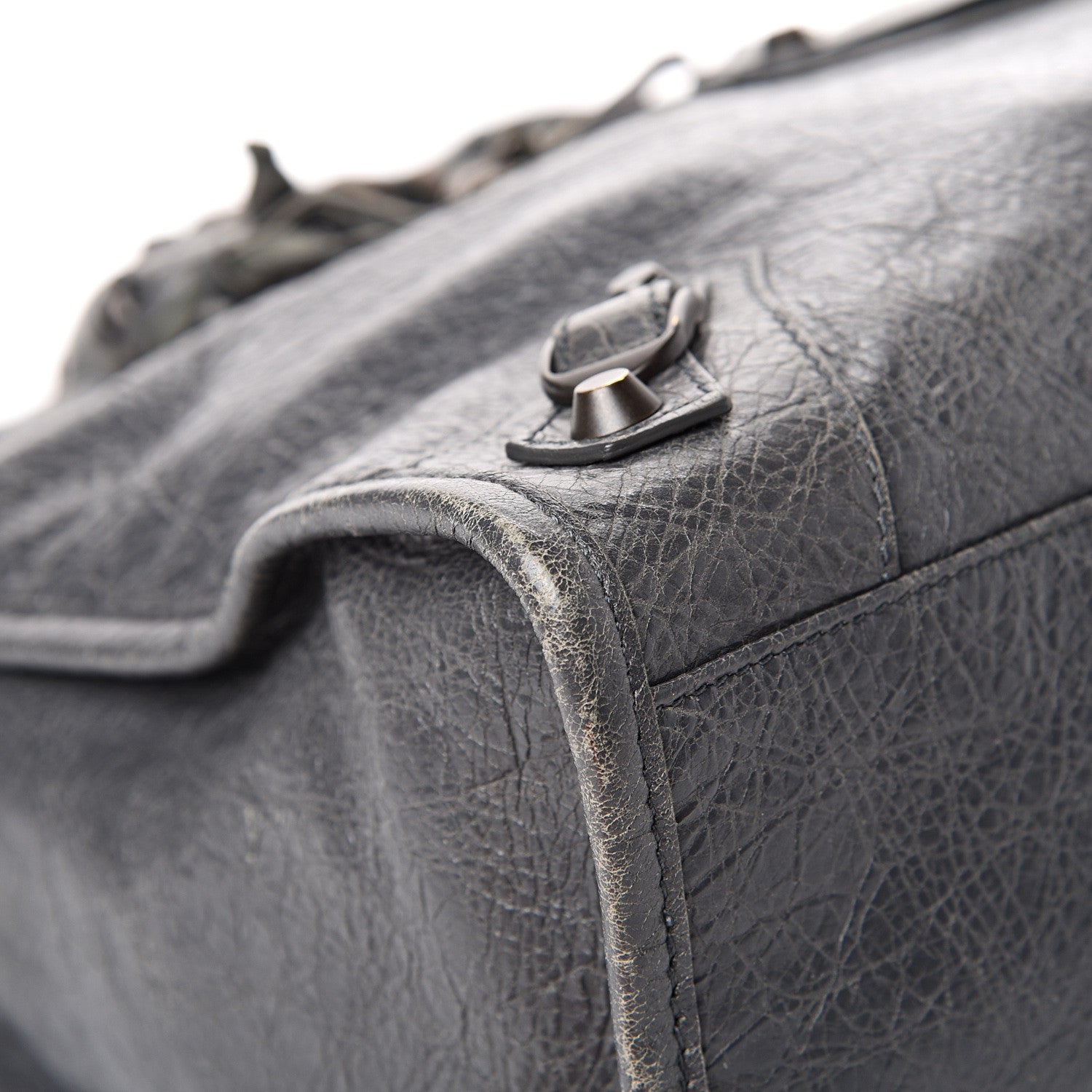 Balenciaga Agneau Classic Hardware City Gris Tarmac 7 of 12