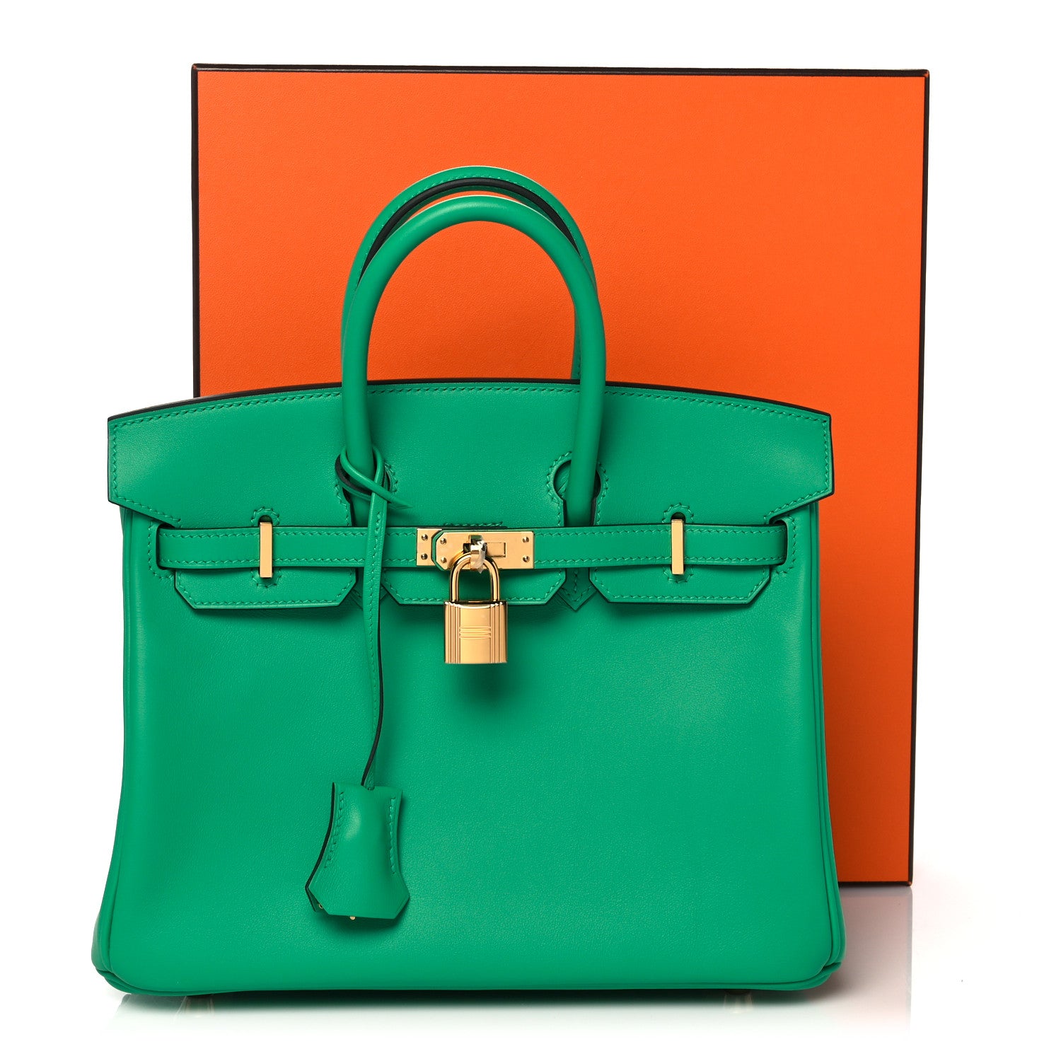 Hermes Swift Birkin 25 Menthe 35 of 35