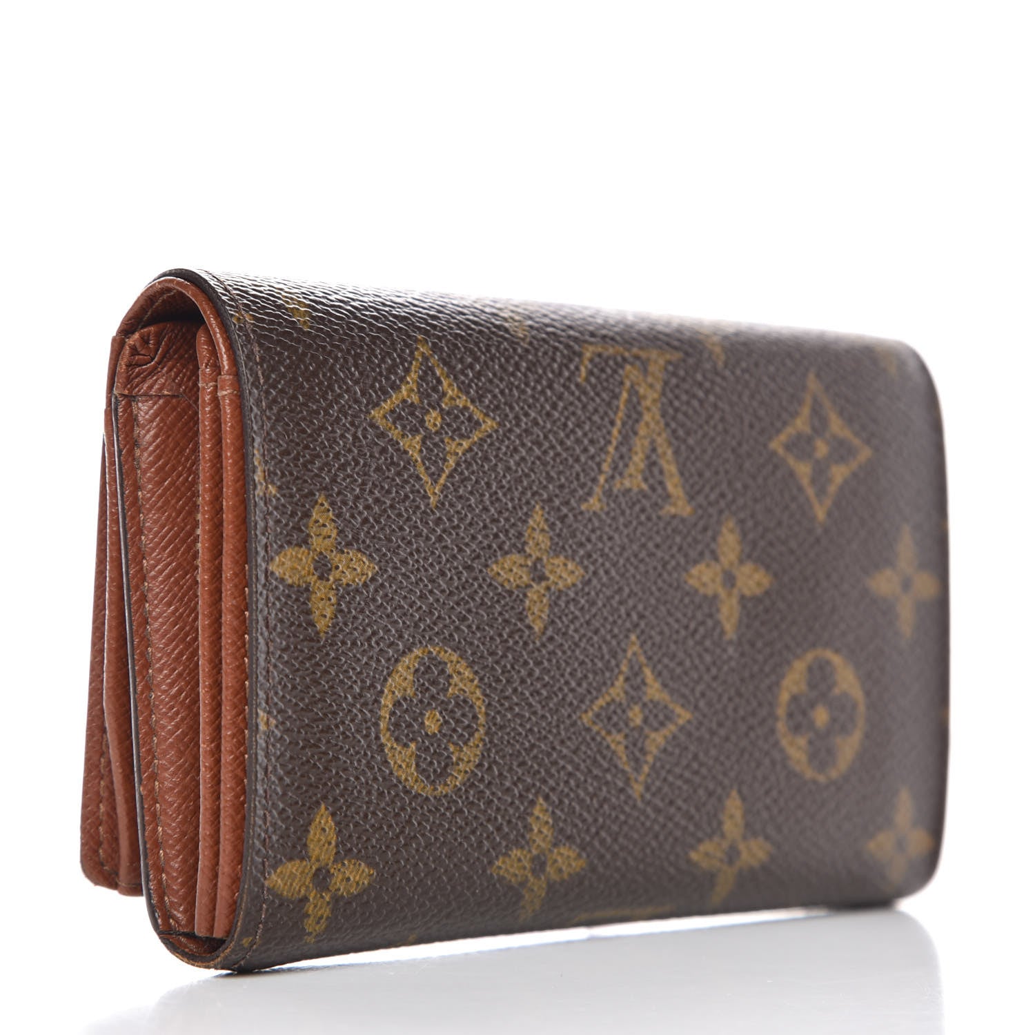 Louis Vuitton Monogram Porte-Monnaie Tresor Wallet 3 of 11
