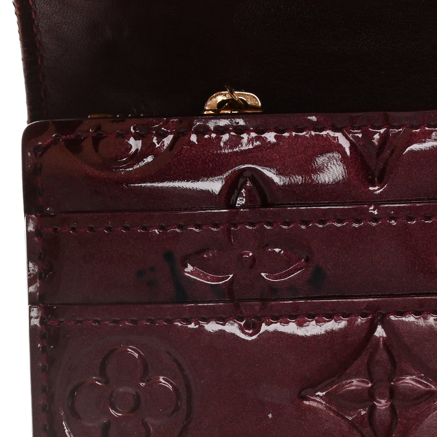 Louis Vuitton Vernis Sarah Wallet Amarante 10 of 17