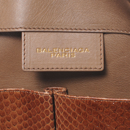 Balenciaga Elaphe Papier Ledger Tote 5 of 7